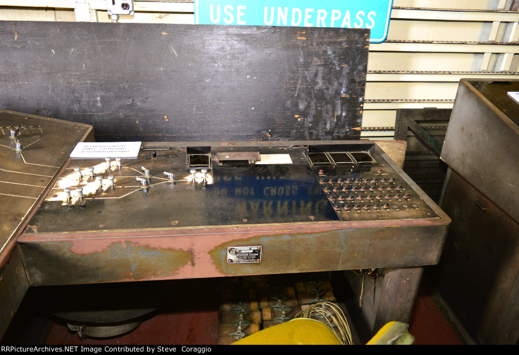 Third Shot of Retarder Console Panel Eastbound Rutherford Yard